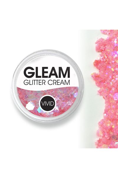 Vivid Gleam Chunky Glitter Cream- Mystic melon