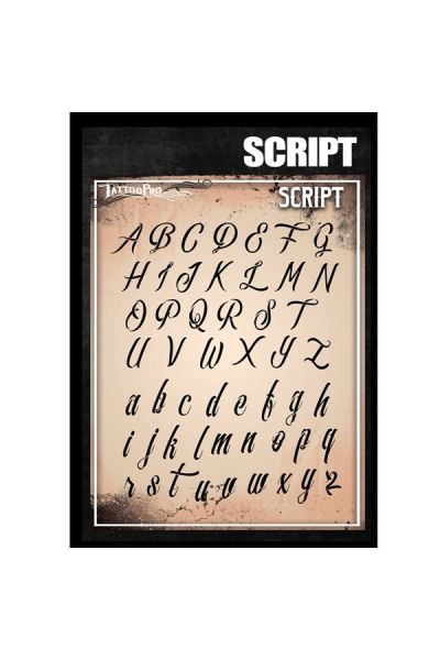 Wiser Airbrush Tattoo Script Font