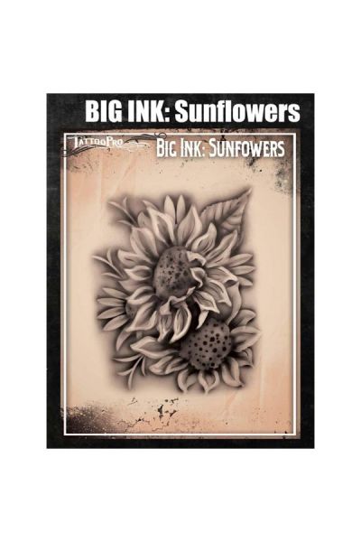 Wiser Airbrush Tattoo Sunflowers