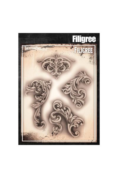 Wiser Airbrush Tattoo Filigree & Flair
