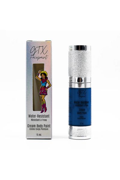 GTX Water Resistant Facepaint- Neon Blue Texas Sky