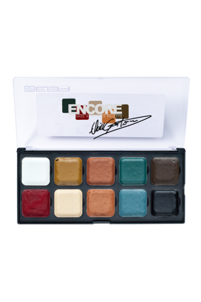 Encore Alcohol Facepaint Palette Old Age By Neill Gorton