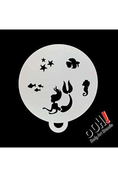 oOh Body Art Stencils C13