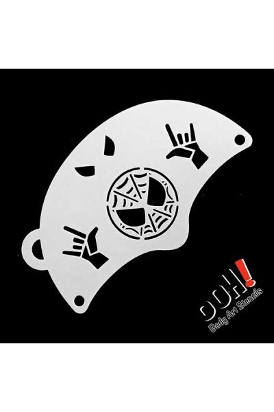 oOh Body Art Stencils K05