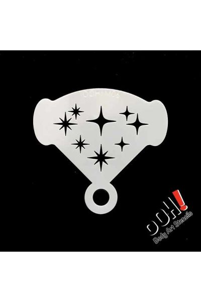 oOh Body Art Stencils M03