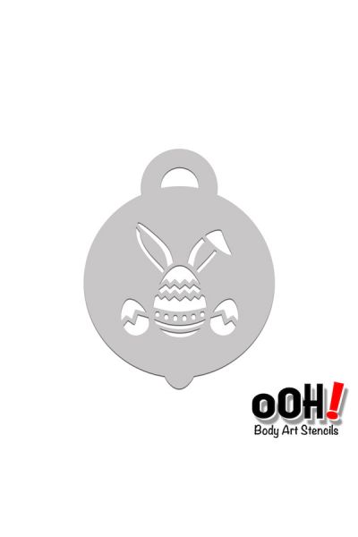 oOh Easter Bunny Egg Stencil