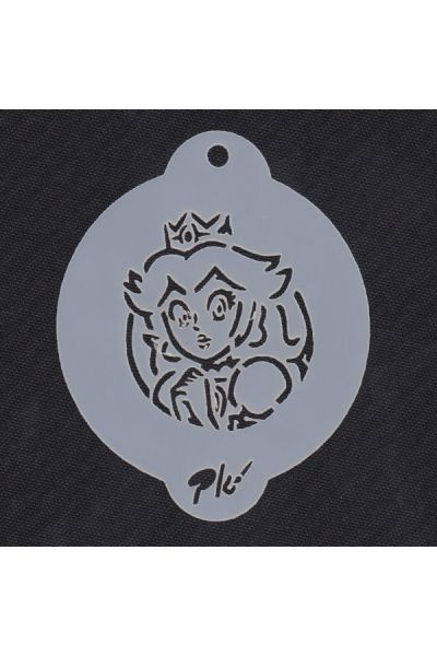 Facepaintingstencil Princess Peach