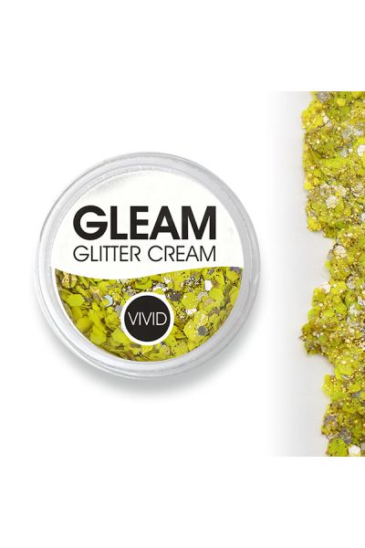 Vivid Gleam Chunky Glitter Cream- Pineapple