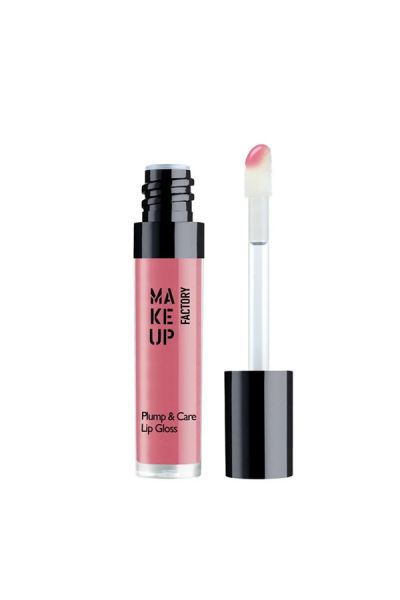 Makeup Factory Plump & Care Lip Gloss-Pink Seduction