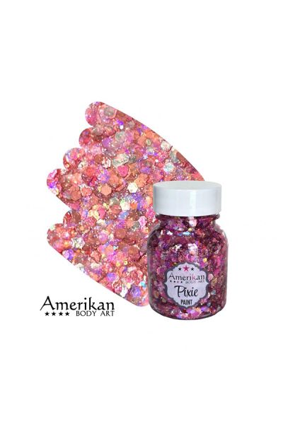 Amerikan Body Art Glitter-  Pretty In Pink 28gr