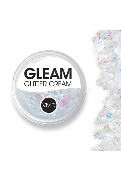 Vivid Gleam Chunky Glitter Cream- Purity