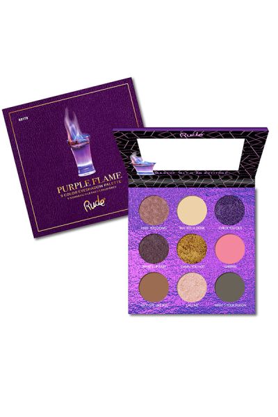 Rude Purple Flame Eyeshadow Palette