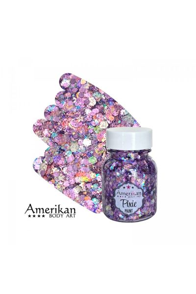 Amerikan Body Art Glitter- Purple Rain 28gr