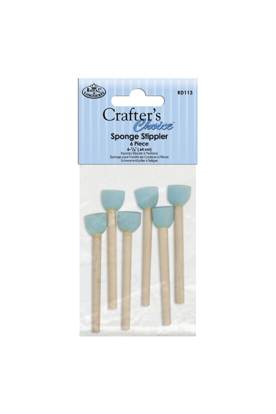 Sponge Stipplers 6 Pc