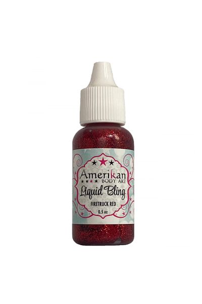 Amerikan Body Art Liquid Bling Firetruck Red 15ml