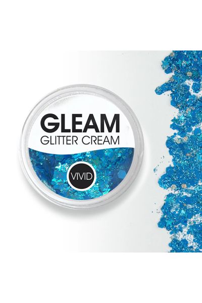 Vivid Gleam Chunky Glitter Cream- Sapphire