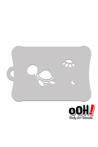 oOh Body Art Sea Turtle Stencil
