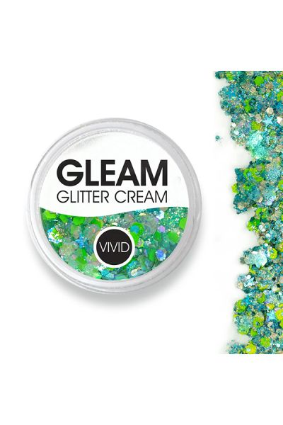 Vivid Gleam Chunky Glitter Cream- Sea Of Glass