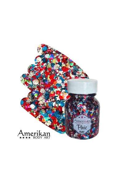 Amerikan Body Art Glitter- Star Spangled 28gr