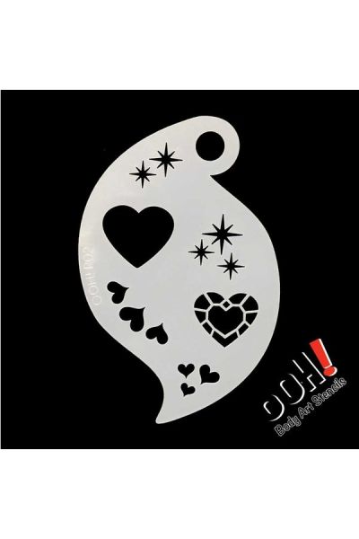 oOh Body Art Stencils RO2