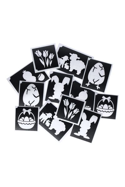 Eastern Glitter tattoo stencilset 