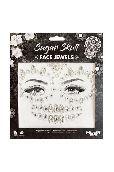 Face Jewels Sugar Skull