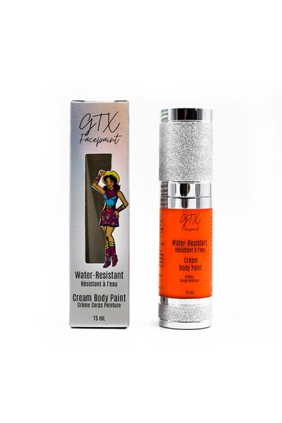 GTX Water Resistant Facepaint- Neon Orange Tangelo