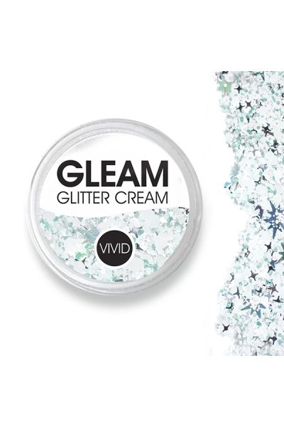 Vivid Gleam Chunky Glitter Cream- Avalanche