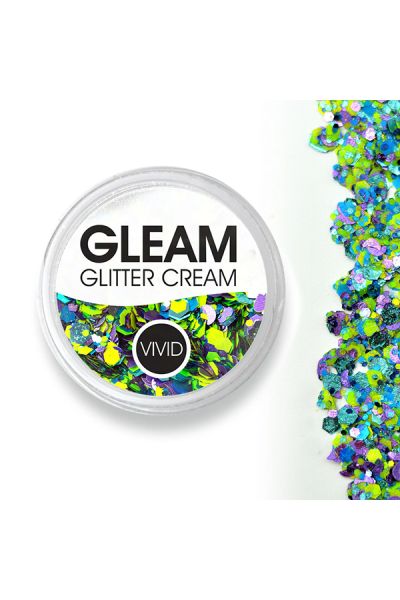 Vivid Gleam Chunky Glitter Cream- Wild Bloom