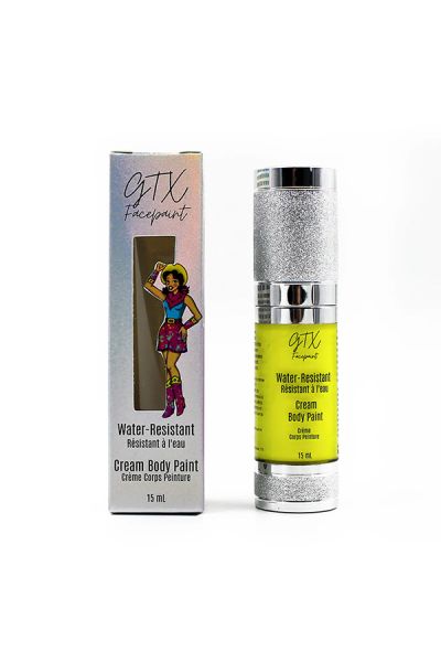 GTX Water Resistant Facepaint- Neon Yellow