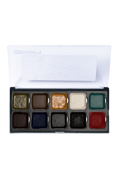Encore Alcohol Facepaint Palette - Zombie