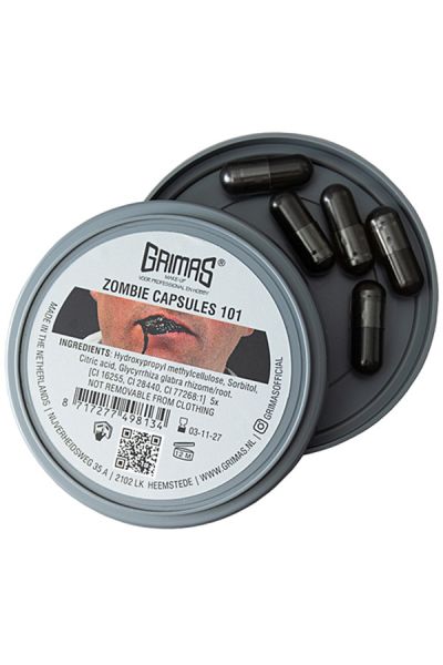Grimas Zombie Capsules Black