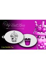 Facepainting Stencil Cute Bubble Tea