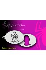 Facepainting Stencil Spiderman