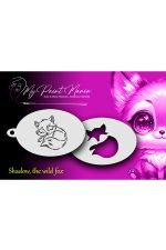 Facepainting Stencil Shadow The Wild Fox