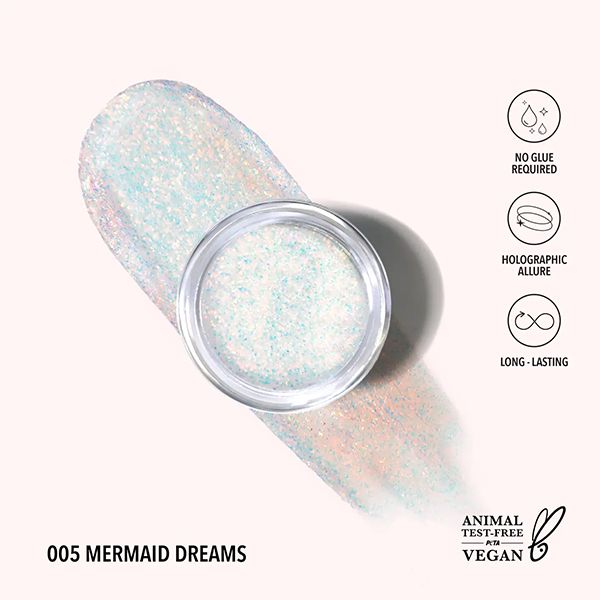 Moira Hologram Glitter Gel Mermaid Dreams 05