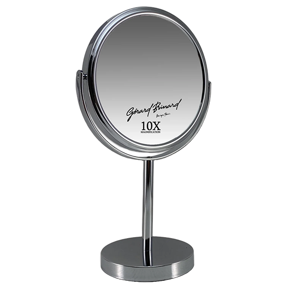 Metal make-up mirror