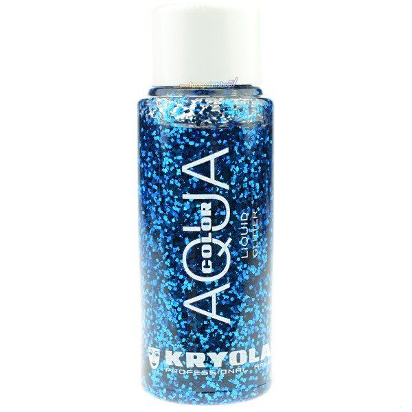 Kryolan Liquid Aquacolor Glitter Blue