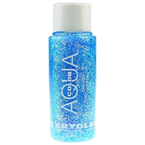 Kryolan Liquid Aquacolor Glitter Pastel Blue