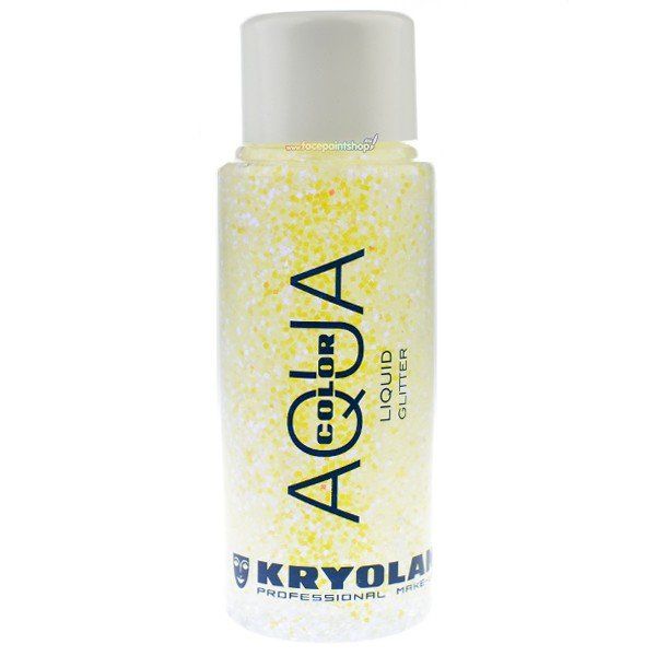 Kryolan Liquid Aquacolor Glitter Pearl White