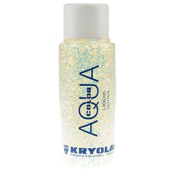Kryolan Liquid Aquacolor Glitter Pearl Lilac
