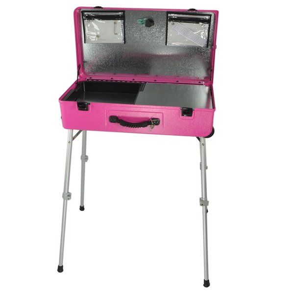 Craft-N-Go Workstation Pink With Accessoires