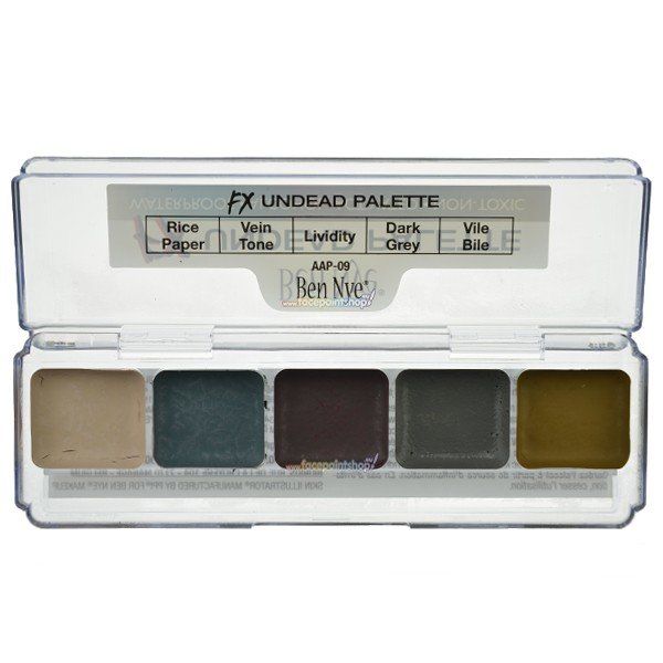 Ben Nye Undead Alcohol-Base Palette