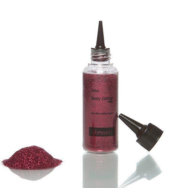 Glimmer Body Glitter Refill 42gr- Ruby Red