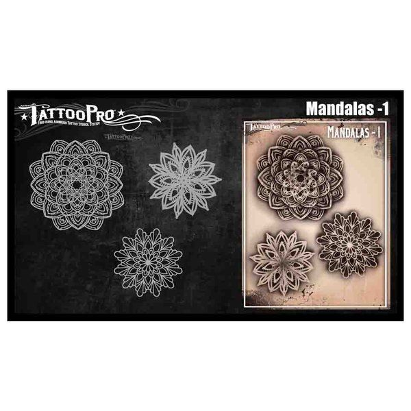 Wiser Airbrush Tattoo Mandalas 1