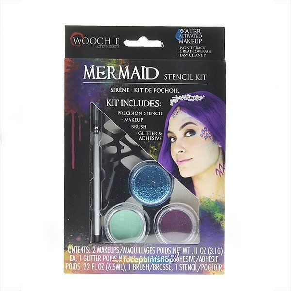 Woochie Stencil Kit - Mermaid
