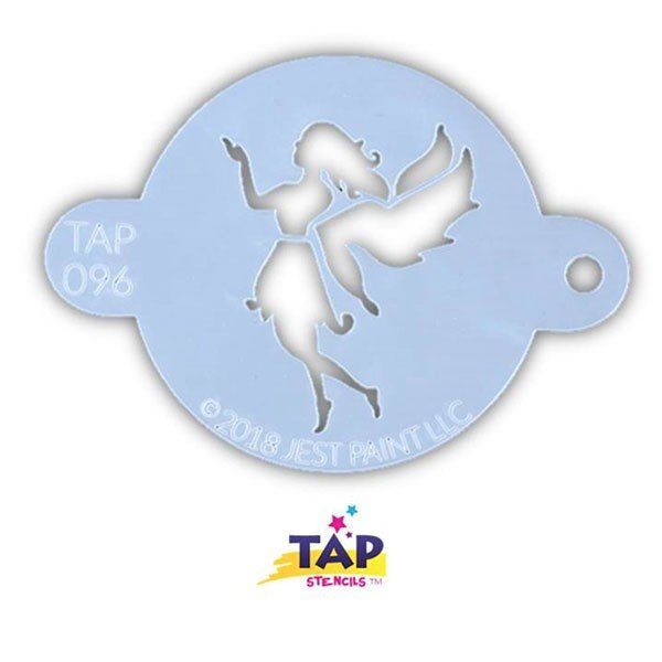Tap Facepaint Stencil Dancing Little Fairy