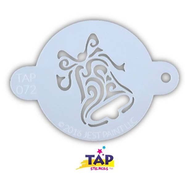Tap Schmink Stencil Christmas Bell