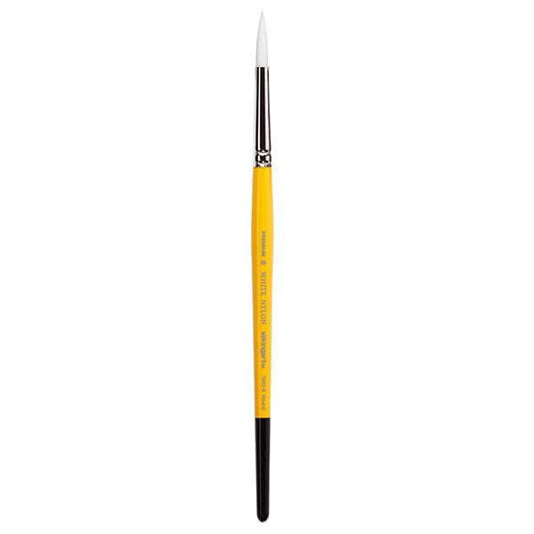 Kingart White Nylon Brush Round 8