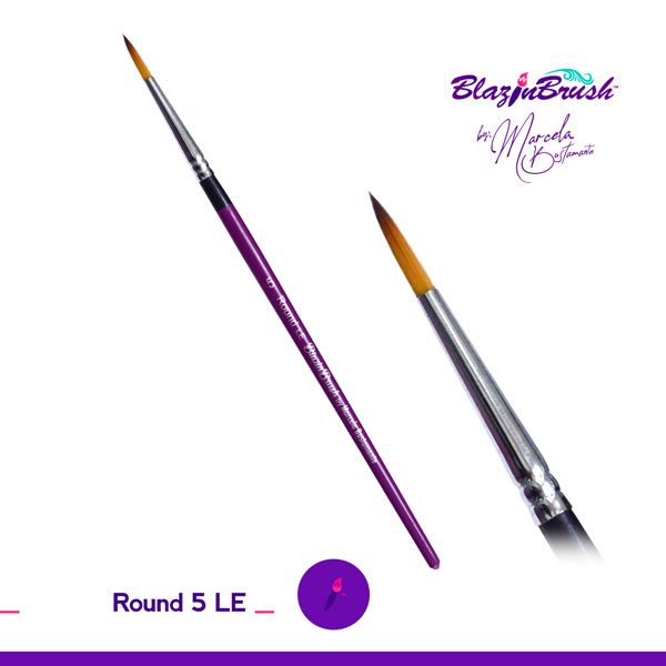 Marcela Bustamante Blazin Brush Round 5 LE